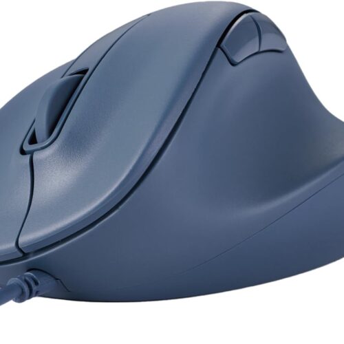 Wired Ergonomic USB Mouse Silent 5 Button Right Handed Design