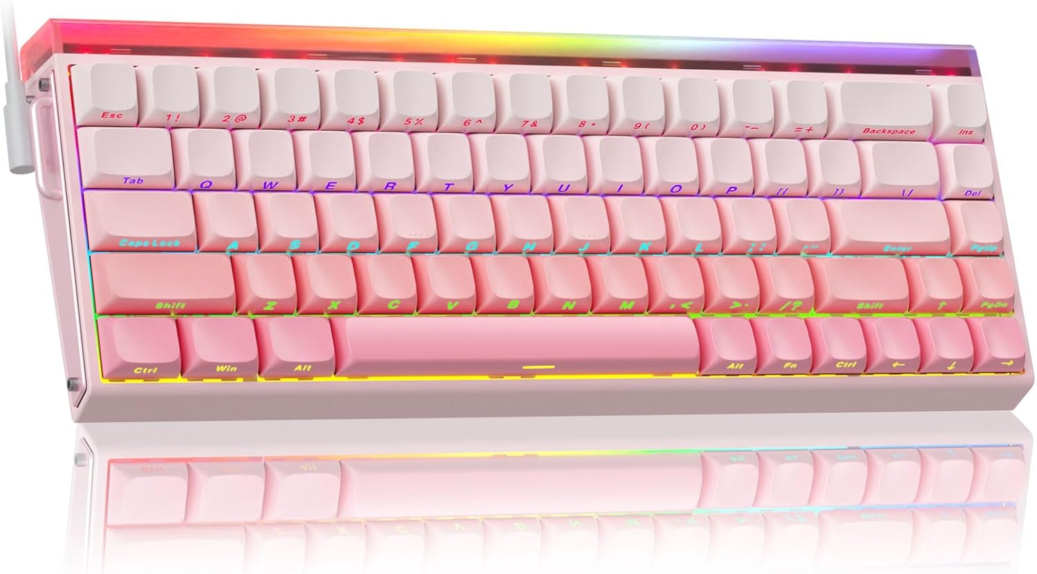 Wired Gaming Keyboard Magnetic Switches 8kHz Polling Rate RGB Backlighting