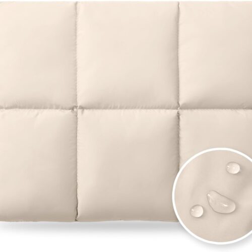 Waterproof puffy laptop sleeve case fits 13-14 inch laptops and 12.9 inch tablets water resistant computer bag cover