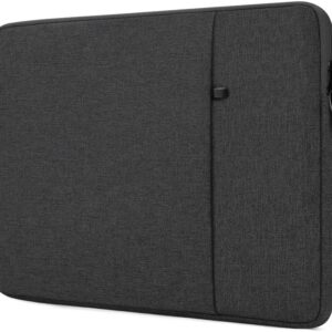Slim protective travel laptop sleeve with checker pattern fits 13-13.6 inch laptops