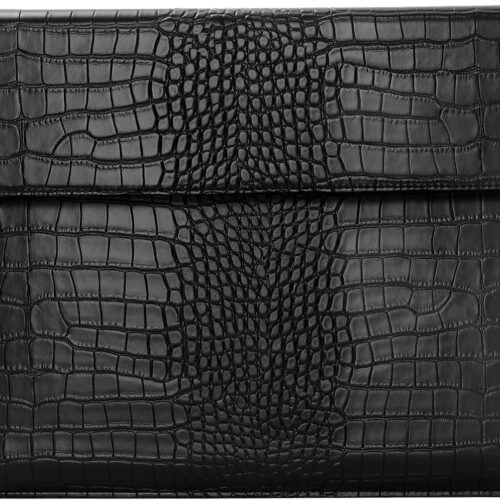 Hard shockproof water resistant laptop sleeve case fits 14 inch laptops and ultrabooks black