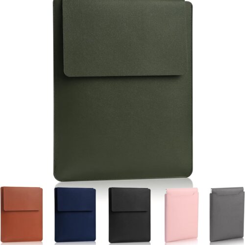 Thin portable padded laptop case versatile fit for various 13 inch laptop models