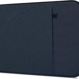 Reinforced padded protective sleeve with magnetic closure slim travel design fits up to 16 inch laptops