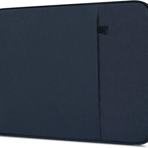Reinforced padded protective sleeve with magnetic closure slim travel design fits up to 16 inch laptops